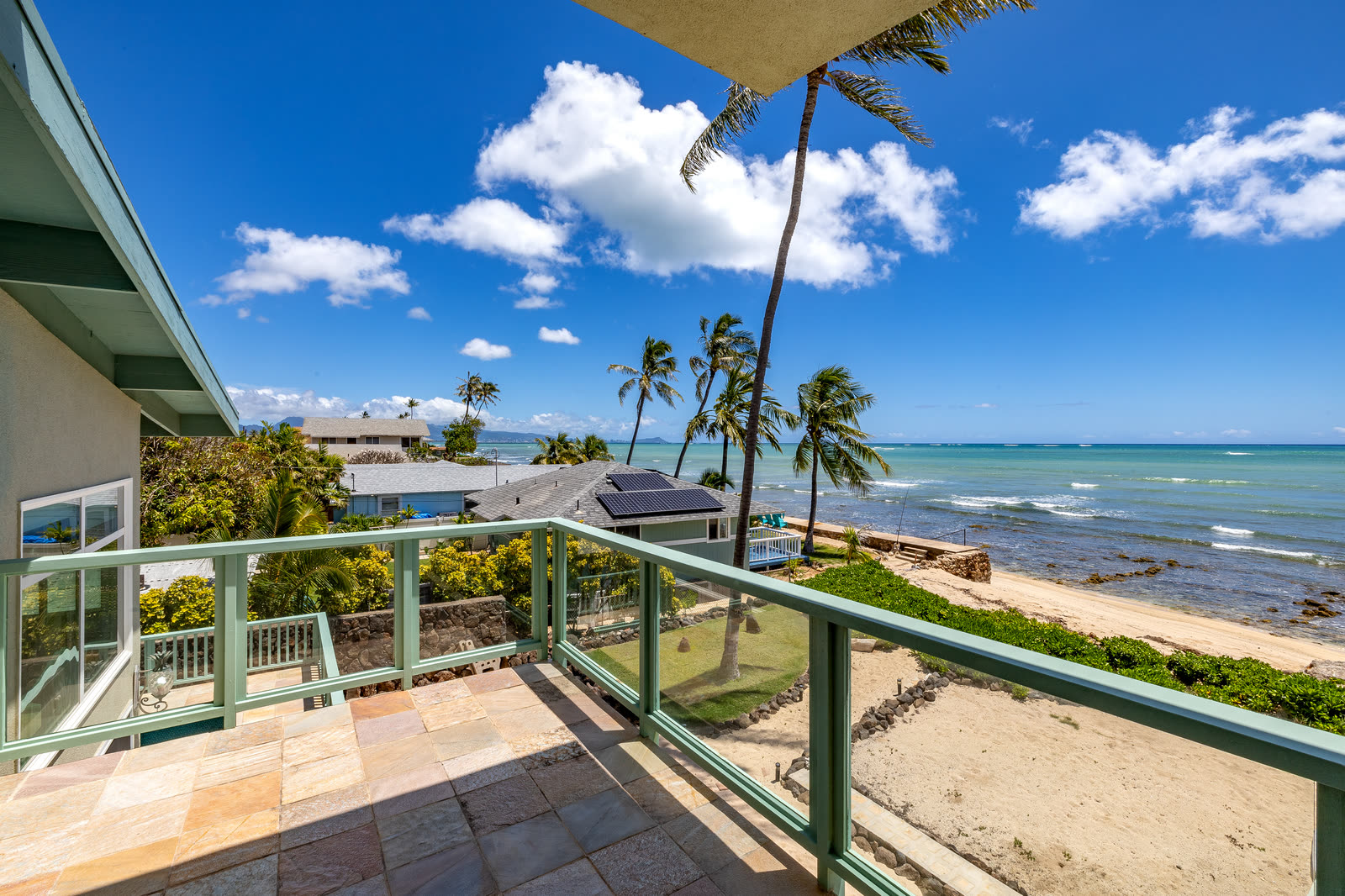 Lanai over the beach
